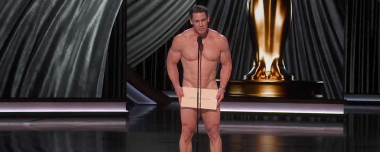 Джон Сина вышел голым на премии «Оскар»